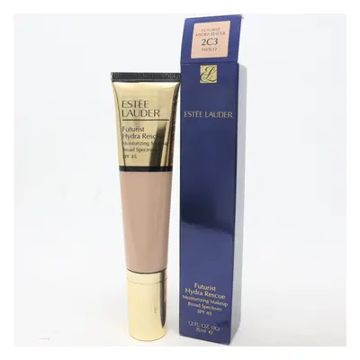 (2C3 Fresco) Estee Lauder Futurist Hydra Rescue Moisturizing Makeup Spf 1.2oz New With Box