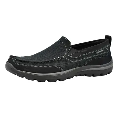 Skechers Men's Superior Milford Slip-On Loafer Black/Black M US