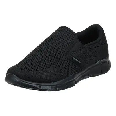 Skechers Men's Equalizer Double Play Slip-On Loafer Black/Charcoal