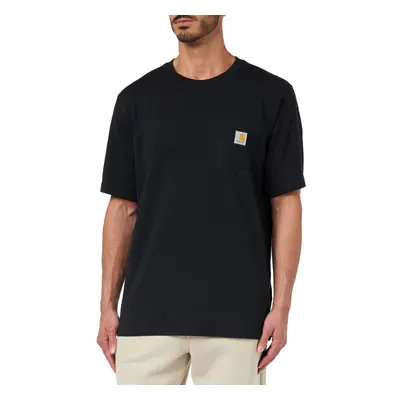 carhartt Mens Relaxed Fit Heavyweight T-Shirt Black X-Small