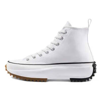 Converse Run Star Hike Hightop Sneakers White/Black/Gum 14.5 US Wome