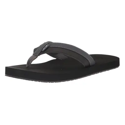 Oakley Unisex's Burke Flip Flop Blackout Women/10 Men