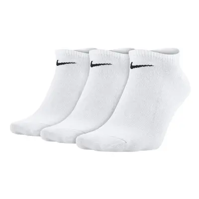 Nike Everyday Lightweight No-Show Socks (3 Pair) (White/Black M)