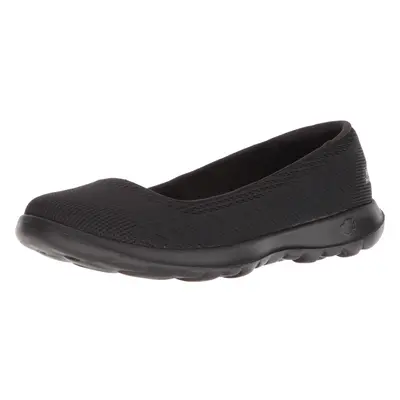 Skechers Performance Women's GO Walk Lite Ballet Flat black/Black 8.5