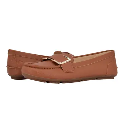 Calvin Klein Women's Lydia Loafer Flat Cognac