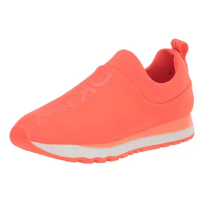 DKNY Women's Jadyn Lightweight Slip on Comfort Sneaker Orange 8.5