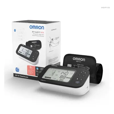 Omron M7 HEM-7380T1-EBK Intelli IT Afib One Touch Operation Blood Pressure Monitor