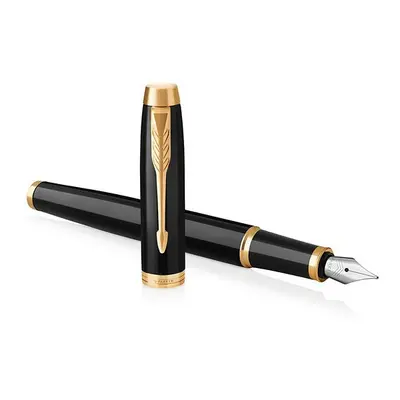 Parker IM fountain pen Cartridge filling system Black, Gold pc(s)