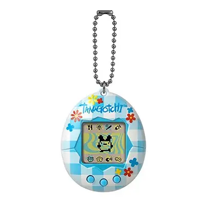 TAMAGOTCHI Original Bandai Flower Gingham Shell with Chain - The Original Virtual Reality Pet 42