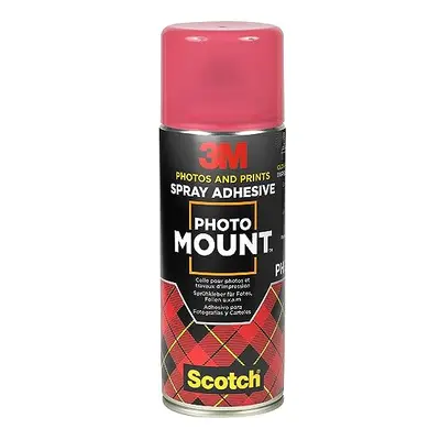 Scotch PhotoMount Adhesive Spray, Can ml - For Instant and Permanent Hold