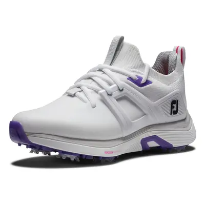 FootJoy Women's Hyperflex Golf Shoe White/Purple 8.5