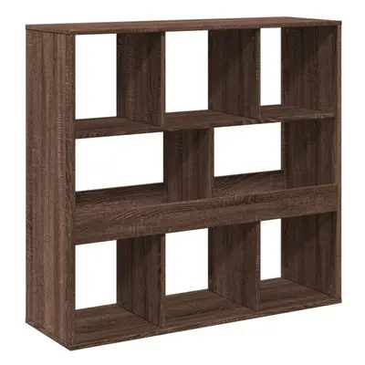 (brown oak, x x 94.5 cm) vidaXL Book Cabinet/Room Divider Bookcase Storage Shelf Book Rack Books