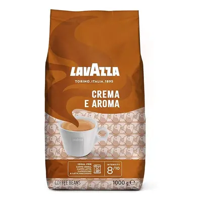 Lavazza Crema e Aroma Arabica and Robusta Medium Roast Coffee Beans kg (Pack of 1)