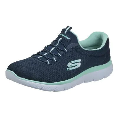 Skechers Sport Womens Summits Sneaker navy aqua M US