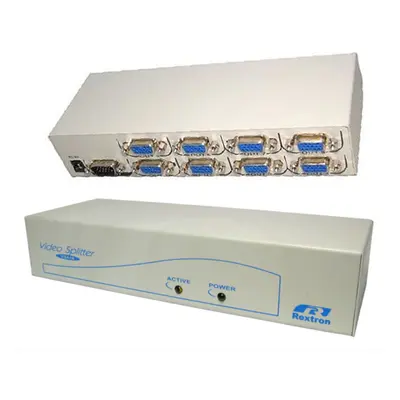 kenable SVGA VGA Monitor Video Splitter way Powered High Res 300MHz