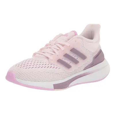 adidas Women's EQ21 Running Shoe Almost Pink/Matt Purple Metallic/Bli