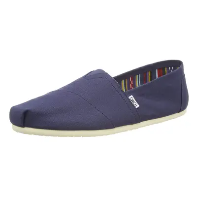 Toms Women's Espadrille Blue Navy Canvas