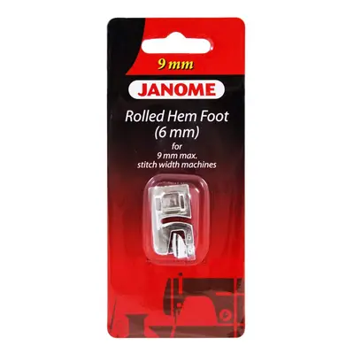 Janome Rolled Hem Foot (6mm) for 9mm Max Stitch Width Machines