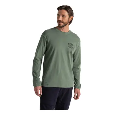 (M, Laurel Green) Craghoppers Mens National Trust Limestone Long-Sleeved T-Shirt