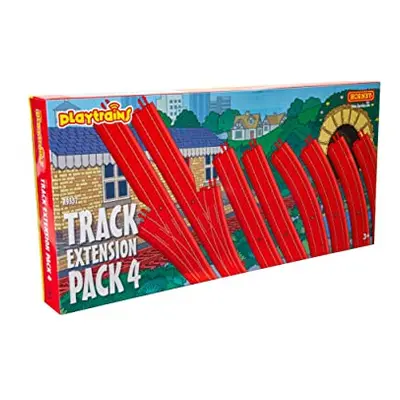 Hornby Playtrains Track Extension Pack - Kids Toy Train Set Accessory for Ages 3+, Childrens Mod