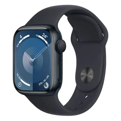 APPLE WATCH SERIES MR8W3QL/A 41MM MIDNIGHT ALUMINIUM CASE WITH MIDNIGHT SPORT BAND S/M GPS