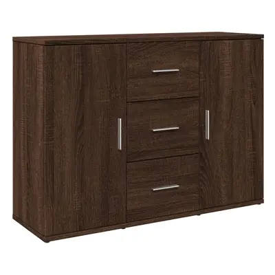 (brown oak) vidaXL Sideboard Storage Cupboard Cabinet Highboard Engineered Wood