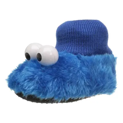 Sesame Street Baby Girls Cookie Monster Puppet Slipper Blue Infa