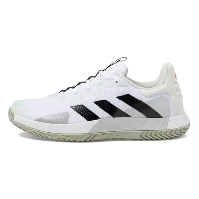 adidas Men's Solematch Control Tennis Shoe White/Black/Lucid Blue