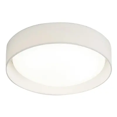 1 Light LED Flush Ceiling Light Acrylic White Shade