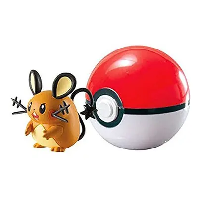 Pokemon Clip and Carry Dedenne with Poke Ball