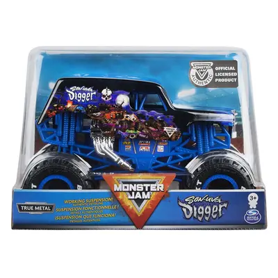 Monster Jam, Official Son-uva Digger Monster Truck, Die-Cast Vehicle, 1:24 Scale