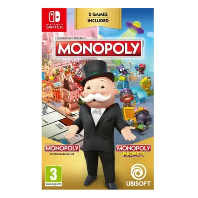 Monopoly + Monopoly Madness Double Pack | Nintendo Switch | Video Game