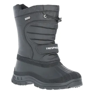 (5 Youth UK, Black) Trespass Youths Unisex Dodo Winter Snow Boots