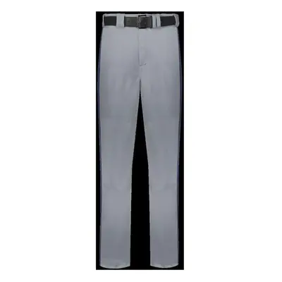 Russell R14DBM.B9N.3XL Adult Piped Change Up Baseball Pant, Baseball Gray & Navy - 3XL