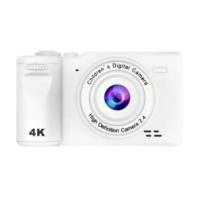 (Silver) 2.4-Inch Q9 Digital Camera 600mA Supports 32GB/128GB Storage