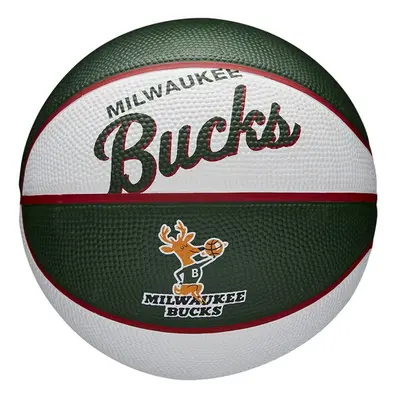 WILSON NBA Team Retro Mini Basketball - Milwaukee Bucks