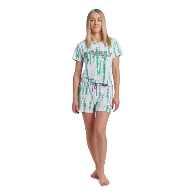 Marvel She Hulk Womens Pullover Pajama Shirt and Shorts Sleep Set Tie