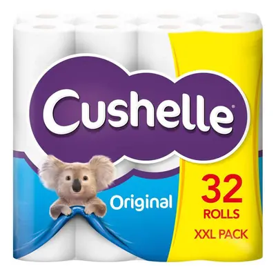 Cushelle Original Toilet Rolls Ply - Rolls of Sheets