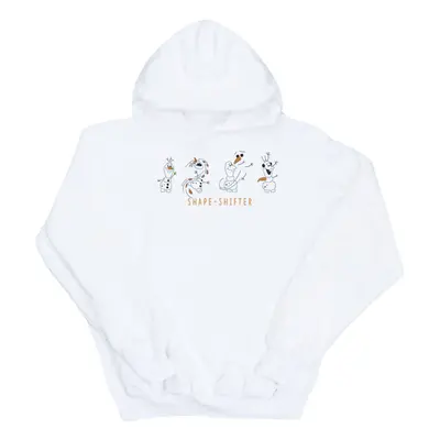 (S, White) Disney Womens/Ladies Frozen Olaf Shape-Shifter Hoodie