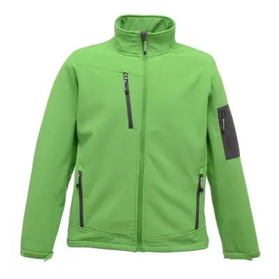 (S, Extreme Green/Seal Grey) Regatta Standout Mens Arcola Layer Waterproof And Breathable Softsh