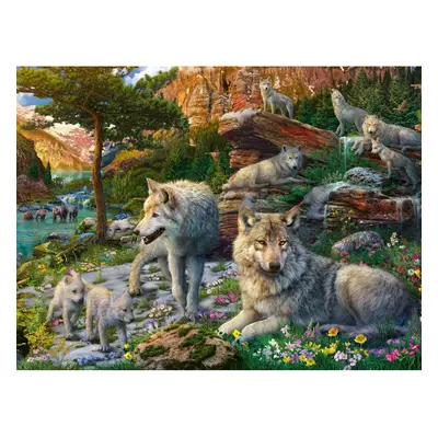 Ravensburger Wolf Wilderness Jigsaw Puzzle - Piece | Unique Softc