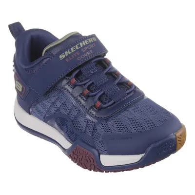 Skechers Boy's Elite Sport Court Sneaker Navy/Multi Big Kid