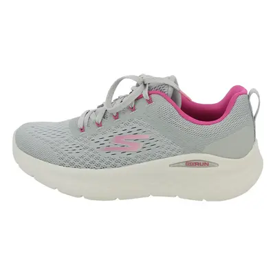 Skechers Women's GO Run LITE Sneaker Gray/Pink 8.5