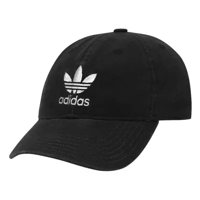 adidas Originals Kids-Boy's/Girl's Washed Cotton Relaxed Fit Strapback