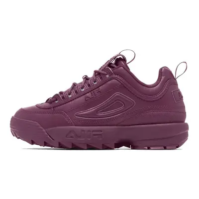 Fila Women's Disruptor Ii Premium Comfortable Sneakers Grape Wine/Gra