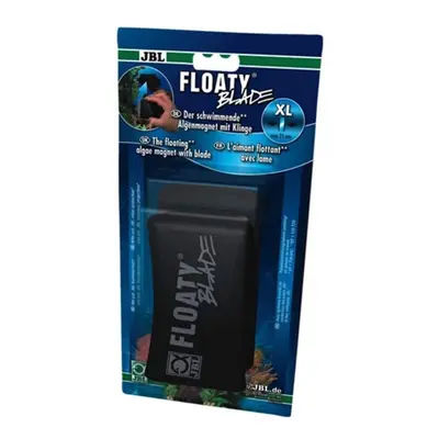 JBL Floaty Blade, Floating glass cleaning magnet with blade for thick aquarium panes