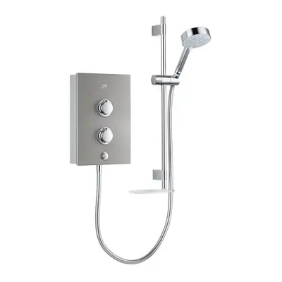 Mira Showers Decor 8.5kW Sliver Single Outlet Electric Shower 1.1894.001