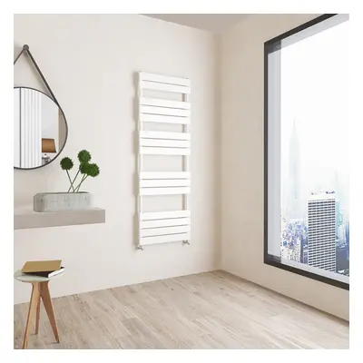 (White, 1600x600mm) Aica Towel Rail Radiator High Output Heating