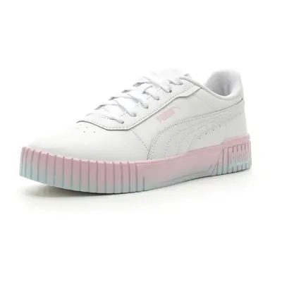 PUMA Women's Carina 2.0 Gradient Sneaker White White-Pearl Pink 8.5