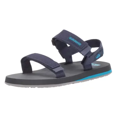 Quiksilver Unisex-Child Monkey Caged Youth Sandal Blue/Grey/Blue B